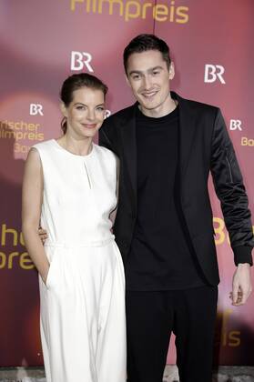 Yvonne Catterfeld und Bengio bei der Verleihung des 38. Bayerischen Filmpreises 2016 im Prinzregententheater. München, 20.01.2017 Foto:xS.xGabschx xFuturexImage