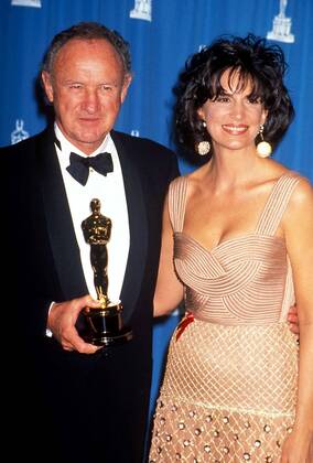 OSCARS: Beste Nebendarstellerin, Preisträgerinnen 1991-2000 Apr. 18, 2006 - L5162MF.65th Anniversary Academy Awards.Gene Hackman and Mercedes Ruehl. Michael Ferguson - 1993.GENEHACKMANRETRO - ZUMAg49_ 20060418_gaf_g111_129 Copyright: xMichaelxFergusonx