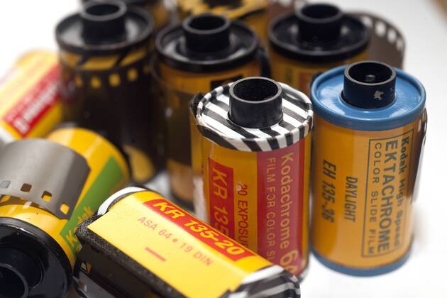 Kodak bringing back some iconic film stocks An assortment of vintage and current rolls of Eastman Kodak film are seen in this still life in New York on Thursday, January 19, 2012.Eastman Kodak announced the return of Ektachrome and is reported to be investigating the feasibility of a return of Kodachrome to the market, once the world s most popular film. ( RICHARDxB.xLEVINE