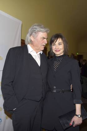 Peter Simonischek und Christiane Paul bei der Verleihung vom Ernst-Lubitsch-Preis 2017 im Kino Babylon. Berlin, 29.01.2017 Foto:xC.xBehringx xFuturexImage