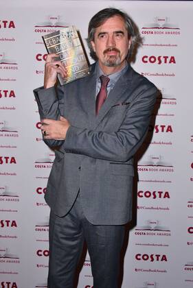 . 31 01 2017. London, United Kingdom. Sebastian Barry, winner of Costa Book Of The Year Award 2016, attends Costa Book Of The Year Award 2016. Annual awards ceremony, which includes categories including First Novel, Novel, Biography, Poetry and Children s Book, at Quaglino s, London.  xNilsxJorgensenx xi-Imagesx IIM-14304-0026