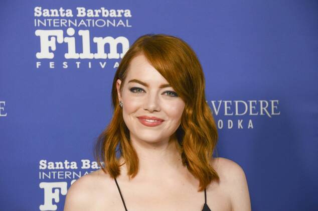 Emma Stone attends the Outstanding Performing of the Year Award presented by Belevedere Vodka at the 32nd Annual Santa Barbara International Film Festival at the Arlington Theatre in Santa Barbara, California on February 3rd, 2017. USA - 2017 - The 32nd Annual Santa Barbara International Film Festival Outstanding Performers of The Year Award in Santa Barbara, California.  Copyright: xMirandaxKeltonx