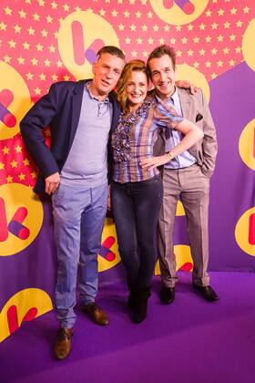 De Buurtpolitie pictured during the Gala van de Gouden K s award show, organized by Flemish children s television channel Ketnet, Saturday 04 February 2017 in Brussels.  JAMESxARTHURxGEKIERE 05040021