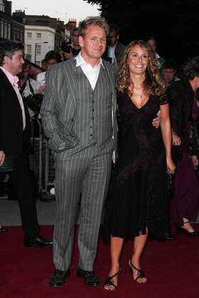 Sep 06, 2005; London, England, UK; Celebrity chef GORDON RAMSAY and wife arriving at the Royal Opera House in Covent Garden where the GQ Men of the Year Awards took place..  - ZUMAd33_ 20050906_mkh_d33_703 Copyright: xAxelx