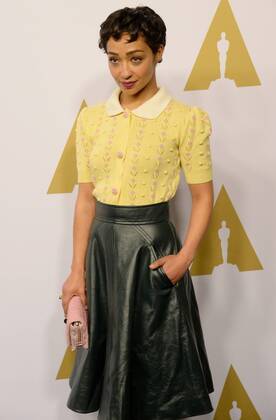 Actress Ruth Negga attends the 89th annual Academy Awards Oscar nominees luncheon at the Beverly Hilton Hotel in Beverly Hills, California on February 6, 2017.  LAP20170206094 JIMxRUYMEN