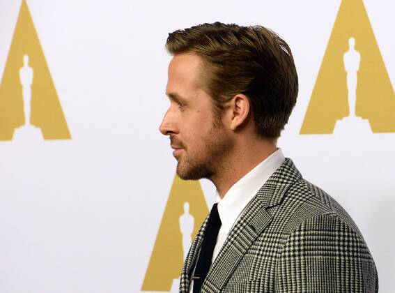 Actor Ryan Gosling attends the 89th annual Academy Awards Oscar nominees luncheon at the Beverly Hilton Hotel in Beverly Hills, California on February 6, 2017.  LAP20170206211 JIMxRUYMEN