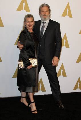 February 6, 2017 - Beverly Hills, CA, United States - 6 February 2017 - Los Angeles, California - Jeff Bridges with wife Susan Geston... 89th Oscars Nominees Luncheon held in the Grand Ballroom at the Beverly Hilton Hotel in Beverly Hills. Photo Credit: AdMedia Beverly Hills United States - ZUMAa123 20170206_zaa_a123_004 Copyright: xAdmediax