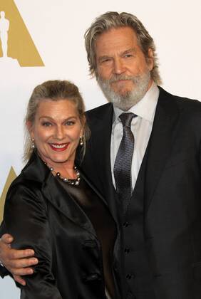 February 6, 2017 - Beverly Hills, CA, United States - 6 February 2017 - Los Angeles, California - Jeff Bridges with wife Susan Geston... 89th Oscars Nominees Luncheon held in the Grand Ballroom at the Beverly Hilton Hotel in Beverly Hills. Photo Credit: AdMedia Beverly Hills United States - ZUMAa123 20170206_zaa_a123_024 Copyright: xAdmediax