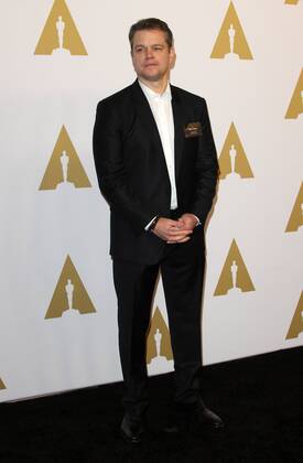 February 6, 2017 - Beverly Hills, CA, United States - 6 February 2017 - Los Angeles, California - Matt Damon... 89th Oscars Nominees Luncheon held in the Grand Ballroom at the Beverly Hilton Hotel in Beverly Hills. Photo Credit: AdMedia Beverly Hills United States - ZUMAa123 20170206_zaa_a123_095 Copyright: xAdmediax