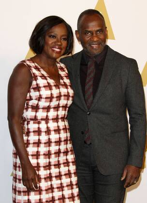 February 6, 2017 - Beverly Hills, CA, United States - 6 February 2017 - Los Angeles, California - Viola Davis with husband Julius Tennon... 89th Oscars Nominees Luncheon held in the Grand Ballroom at the Beverly Hilton Hotel in Beverly Hills. Photo Credit: AdMedia Beverly Hills United States - ZUMAa123 20170206_zaa_a123_102 Copyright: xAdmediax