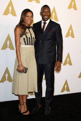 February 6, 2017 - Beverly Hills, CA, United States - 6 February 2017 - Los Angeles, California - Naomie Harris and Mahershala Ali... 89th Oscars Nominees Luncheon held in the Grand Ballroom at the Beverly Hilton Hotel in Beverly Hills. Photo Credit: AdMedia Beverly Hills United States - ZUMAa123 20170206_zaa_a123_104 Copyright: xAdmediax