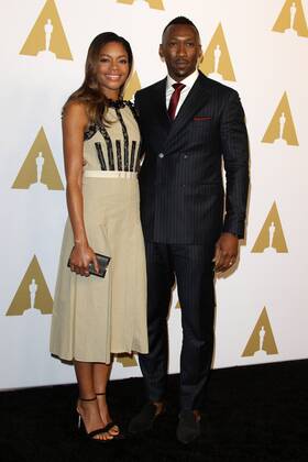 February 6, 2017 - Beverly Hills, CA, United States - 6 February 2017 - Los Angeles, California - Naomie Harris and Mahershala Ali... 89th Oscars Nominees Luncheon held in the Grand Ballroom at the Beverly Hilton Hotel in Beverly Hills. Photo Credit: AdMedia Beverly Hills United States - ZUMAa123 20170206_zaa_a123_107 Copyright: xAdmediax