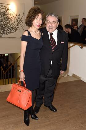 Roland Hetzer mit Freundin Eva Maria Delmo Walter beim Askania Award 2017 im Ellington Hotel. Berlin, 07.02.2017 Foto:xF.xKernx xFuturexImage