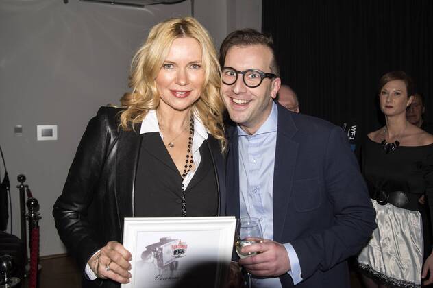 Veronica Ferres mit Nils Schlender beim Askania Award 2017 im Ellington Hotel. Berlin, 07.02.2017 Foto:xK.xWernerx xFuturexImage