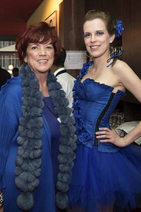 Regina Ziegler beim Blaue Blume Award 2017 im Historischen Frühstückssaal im Sony Center am Potsdamer Platz. Berlin, 08.02.2017 Foto:xK.xWernerx xFuturexImage