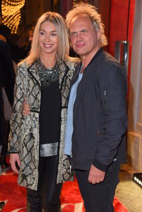 Uwe Ochsenknecht mit Freundin Kirsten Kiki Viebrock Berlinale Opening Night by Gala und UFA im Hotel Das Stue in Berlin am 09.02.2017