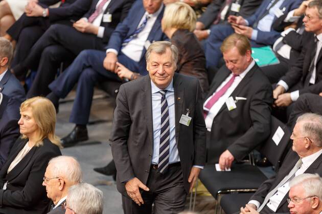 Eberhard Diepgen, 80. Geburtstag am 12. November 12.02.2017, Berlin, Deutschland, GER, Reichstag, Sitz des deutschen Bundestag, Bundesversammlung zur Wahl des Bundespräsidenten. Eberhard Diepgen, ehemaliger Bürgermeister von Berlin