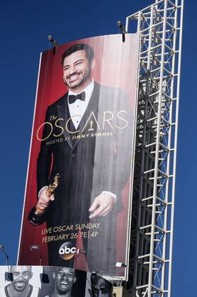 February 15, 2017 - Los Angeles, California, U.S - The Oscar posters are seen on the outside the Hollywood & Highland Center in preparation for the 89th Academy Awards in Los Angeles, Wednesday, February 15, 2017. The Academy Awards will be held Sunday, February 26, 2017. Los Angeles U.S. - ZUMAc68_ 20170215_zaf_c68_003 Copyright: xRingoxChiux
