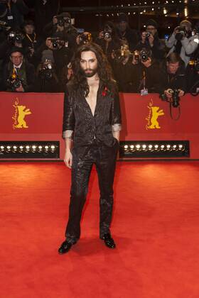 Conchita Wurst auf der Preisverleihung der Berlinale am 18.02.2017 Conchita Wurst auf der Preisverleihung der Berlinale am 18.02.2017