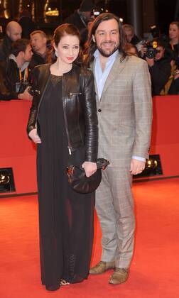 German actress Loretta Stern and German voice actor Matti Klemm attends the 67th Berlinale International Film Festival Berlin Closing Ceremony at the Grand Hyatt Hotel in Berlin, Germany. FEBRUARY 18th 2017  PTYx17282