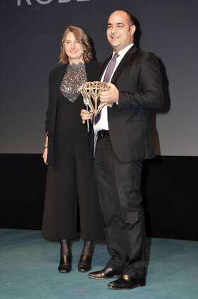 Christine Lüdeke und Roberto Demeglio bei der Verleihung des Inhorgenta Award 2017 im Postpalast. München, 19.02.2017 Foto:xP.xSchönbergerx xFuturexImage