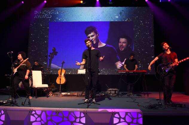 Wincent Weiss bei der Verleihung des Inhorgenta Award 2017 im Postpalast. München, 19.02.2017 Foto:xP.xSchönbergerx xFuturexImage