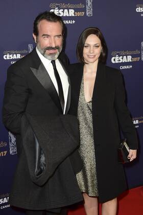 Filmpreis Cesar Jean Dujardin, Nathalie Pechalat - 42. Preisverleihung Cesar 2017 in Paris, Frankreich - 24 02 2017 JBAutissier Panoramic 