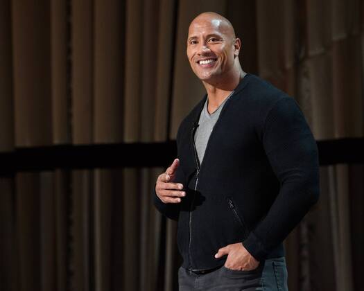 Feb 25, 2017 - Los Angeles, California, U.S. - DWAYNE JOHNSON rehearses as preparations continue Saturday February 25, 2017 for the 89th Oscars® for outstanding film achievements of 2016 which will be presented on Sunday, February 26, 2017, at the Dolby® Theatre and televised live by the ABC Television Network. Los Angeles U.S. - ZUMAz03_ 20170225_shd_z03_136 Copyright: xMattxPetitx
