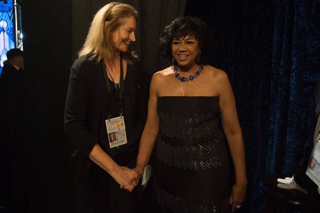 Feb 26, 2017 - Hollywood, California, U.S - Cheryl Boone Isaacs backstage during The 89th Oscars® at the Dolby® Theatre in Hollywood, CA on Sunday, February 26, 2017. Hollywood U.S - ZUMAz03_ 20170226_sho_z03_554 Copyright: xRichardxHarbaughx