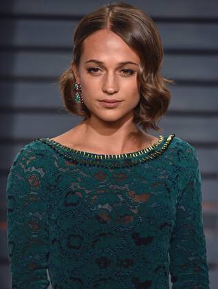 Alicia Vikander attends the Vanity Fair Oscar Party at the Wallis Annenberg Center for the Performing Arts in Beverly Hills, California on February 26, 2017.  LAP201702262121 CHRISTINExCHEW