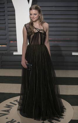 February 27, 2017 - Beverly Hills, California, U.S - Anna Baryshnikov on the red carpet at the 2017 Vanity Fair Oscar Party held at the Wallis Annenberg Center in Beverly Hills, California, Sunday February 26, 2017. JAVIER ROJAS PI Beverly Hills U.S. - ZUMAp124 20170227_zaa_p124_137 Copyright: xPrensaxInternacionalx