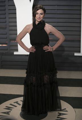 February 26, 2017 - Beverly Hills, California, U.S - Sara Bareilles on the red carpet at the 2017 Vanity Fair Oscar Party held at the Wallis Annenberg Center in Beverly Hills, California, Sunday February 26, 2017. Beverly Hills U.S. - ZUMAp124 20170226_zaa_p124_822 Copyright: xJavierxRojasx