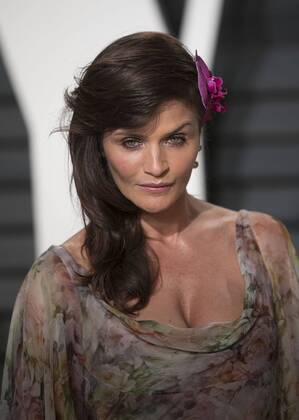 February 26, 2017 - Beverly Hills, California, U.S - Helena Christensen on the red carpet at the 2017 Vanity Fair Oscar Party held at the Wallis Annenberg Center in Beverly Hills, California, Sunday February 26, 2017. Beverly Hills U.S. - ZUMAp124 20170226_zaa_p124_836 Copyright: xJavierxRojasx