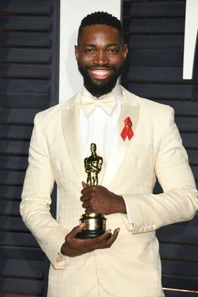 February 27, 2017 - Beverly Hills, CA, United States - 26 February 2017 - Beverly Hills, California - Tarell Alvin McCraney. 2017 Vanity Fair Oscar Party held at the Wallis Annenberg Center. Photo Credit: AdMedia Beverly Hills United States - ZUMAa123 20170227_zaa_a123_981 Copyright: xByronxPurvisx