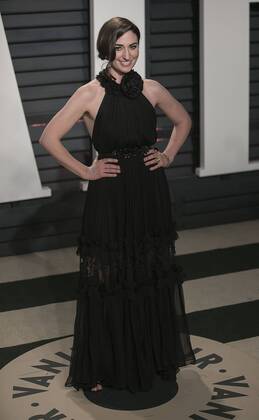 February 26, 2017 - Beverly Hills, California, U.S - Sara Bareilles on the red carpet at the 2017 Vanity Fair Oscar Party held at the Wallis Annenberg Center in Beverly Hills, California, Sunday February 26, 2017. Beverly Hills U.S. - ZUMAp124 20170226_zaa_p124_824 Copyright: xJavierxRojasx