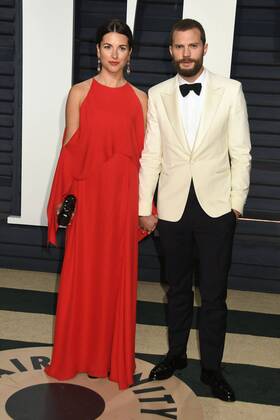 February 26, 2017 - Beverly Hills, CA, United States - 26 February 2017 - Beverly Hills, California - Amelia Warner, Jamie Dornan. 2017 Vanity Fair Oscar Party held at the Wallis Annenberg Center. Photo Credit: AdMedia Beverly Hills United States - ZUMAa123 20170226_zaa_a123_1579 Copyright: xByronxPurvisx