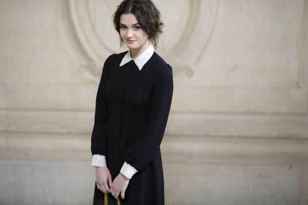 216031 Valentin Paoli Starface 2017-03-03 Paris France Paris Fashion Week. Defile PAP Automne-hiver 2017 DIOR. Arrivees. Paris Fashion Week. Arrivals at Dior Show. Bennett, Sai Copyright: xValentinxPaolix xStarfacex STAR_216031_016
