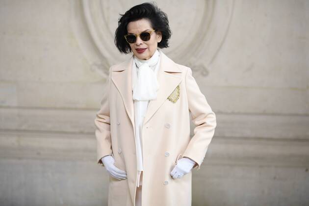 216031 Valentin Paoli Starface 2017-03-03 Paris France Paris Fashion Week. Defile PAP Automne-hiver 2017 DIOR. Arrivees. Paris Fashion Week. Arrivals at Dior Show. Jagger, Bianca Copyright: xValentinxPaolix xStarfacex STAR_216031_037