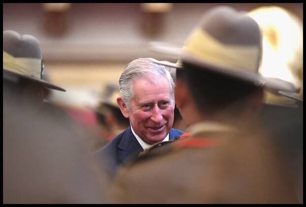 . 14 03 2017. London, United Kingdom. The Royal Gurkha service medals. Prince Charles, Prince of Wales attends a medal presentation for The Royal Gurkha Rifles at Buckingham Palace on March 14, 2017 in London, England. 2017 marks the 40th anniversary of The Prince Of Wales as Colonel-in-Chief of The Royal Gurkha Rifles  xi-Imagesx xPoolx IIM-14660-0013