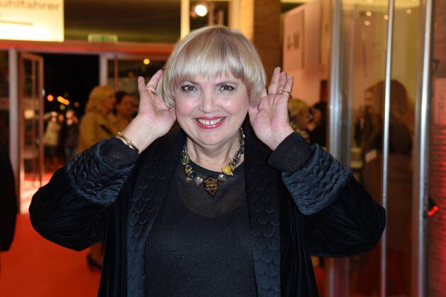 Claudia Roth bei der Verleihung des 15. Deutschen Hörfilmpreises im Kino International in Berlin am 21.03.2017