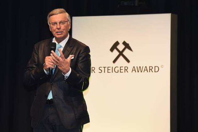 12. Steiger Award am 25.03.2017 in der Zeche Hansemann in Dortmund Wolfgang Bosbach xRx