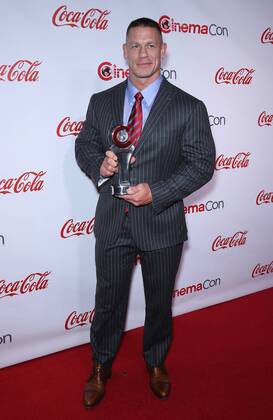 March 30, 2017 - Las Vegas, NV, United States - 30 March 2017 - Las Vegas, NV - John Cena. 2017 CinemaCon Big Screen Achievement Awards at Caesar s Palace. Photo Credit: MJT AdMedia Las Vegas United States - ZUMAa123 20170330_zaa_a123_033 Copyright: xMjt Admediax