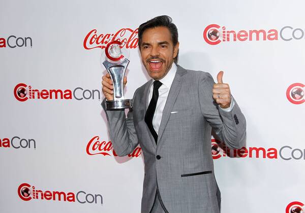 Eugenio Derbez receipient of the International Achievement in Comedy award arrives for the CinemaCon 2017 Big Screen Achievement Awards at Caesars Palace, Las Vegas, Nevada on March 30, 2017.  LAV2017033021 JAMESxATOA