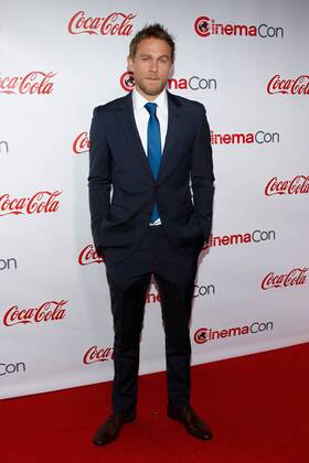 Actor Charlie Hunnam arrives for the CinemaCon 2017 Big Screen Achievement Awards at Caesars Palace, Las Vegas, Nevada on March 30, 2017.  LAV2017033054 JAMESxATOA