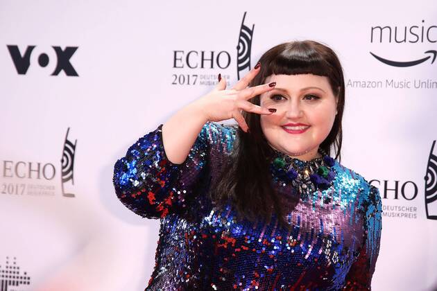 Beth Ditto bei der Verleihung vom Echo am 06.04.2017 in Berlin Echo Verleihung 2017 in Berlin 