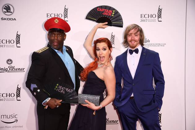 Bilder des Tages Captain Jack bei der Verleihung vom Echo am 06.04.2017 in Berlin Echo Verleihung 2017 in Berlin 