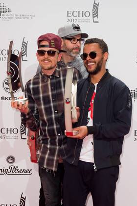 Berlin, Germany 06.04.2017, Echo 2017 Deutscher Musikpreis, Echo fuer HIP -Hop Urban national geht an, Beginner ( DeFodi001