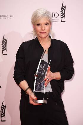 Preisträgerin Ina Müller bei der Verleihung vom Echo am 06.04.2017 in Berlin Echo Verleihung 2017 in Berlin- Preistraeger - Gewinner Photocall 