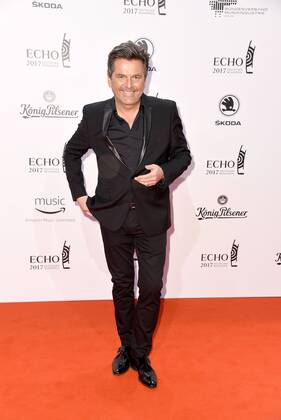 Thomas Anders Roter Teppich zur Echo Verleihung 2017 in der Messe Berlin am 06.04.2017