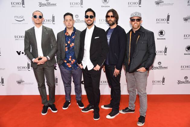 Linkin Park Roter Teppich zur Echo Verleihung 2017 in der Messe Berlin am 06.04.2017